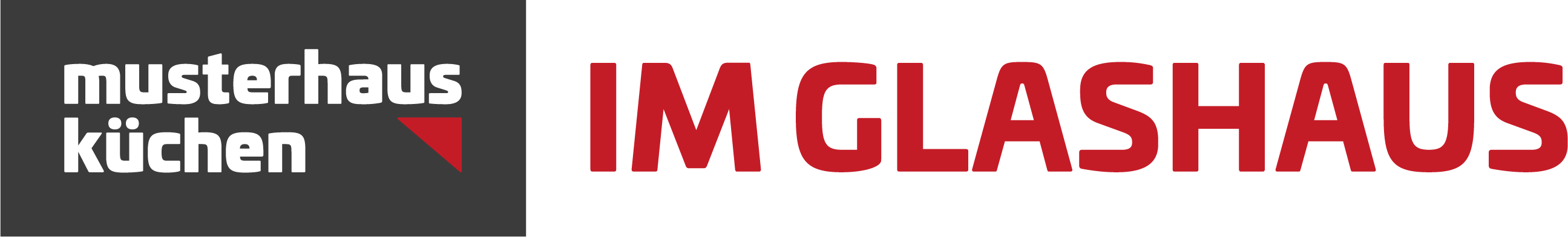 musterhaus küchen im Glashaus Logo