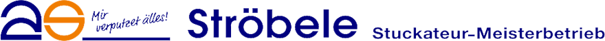 Ströbele Stuckateurbetrieb GmbH & Co. KG Logo